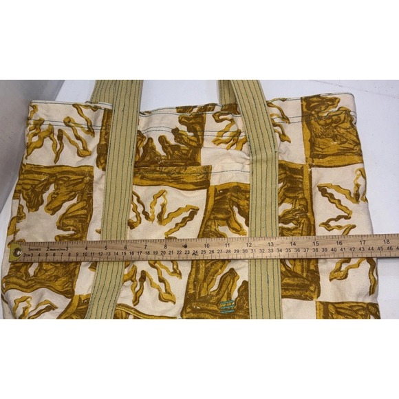 Urban Outfitters Canvas Cotton Boho Sun Sunshine Reusable Shopping Tote Bag - Picture 13 of 13